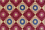 Cranberry Circles - 18" x 30"